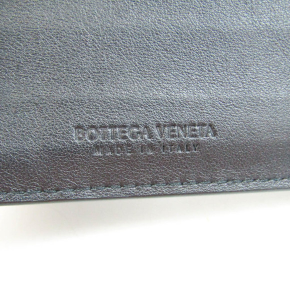 Bottega Veneta Intrecciato Men's Leather Bill Wallet (bi-fold) Black - Picture 10 of 12